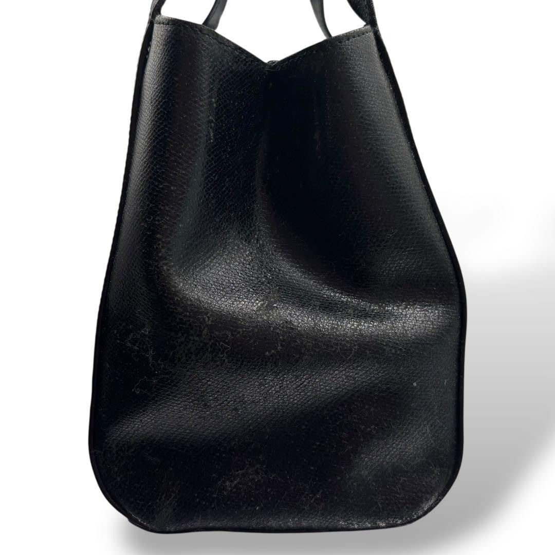 GIVENCHY Hand Bag Tote Purse 4G Leather Black Authentic