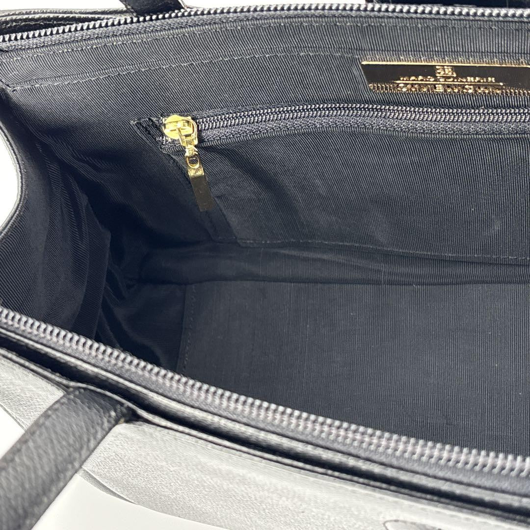 GIVENCHY Hand Bag Tote Purse 4G Leather Black Authentic