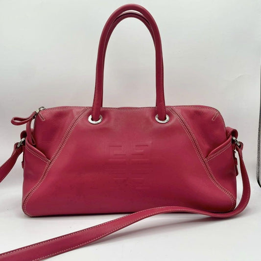 GIVENCHY Hand Shoulder Bag Tote Purse 2way 4G Authentic