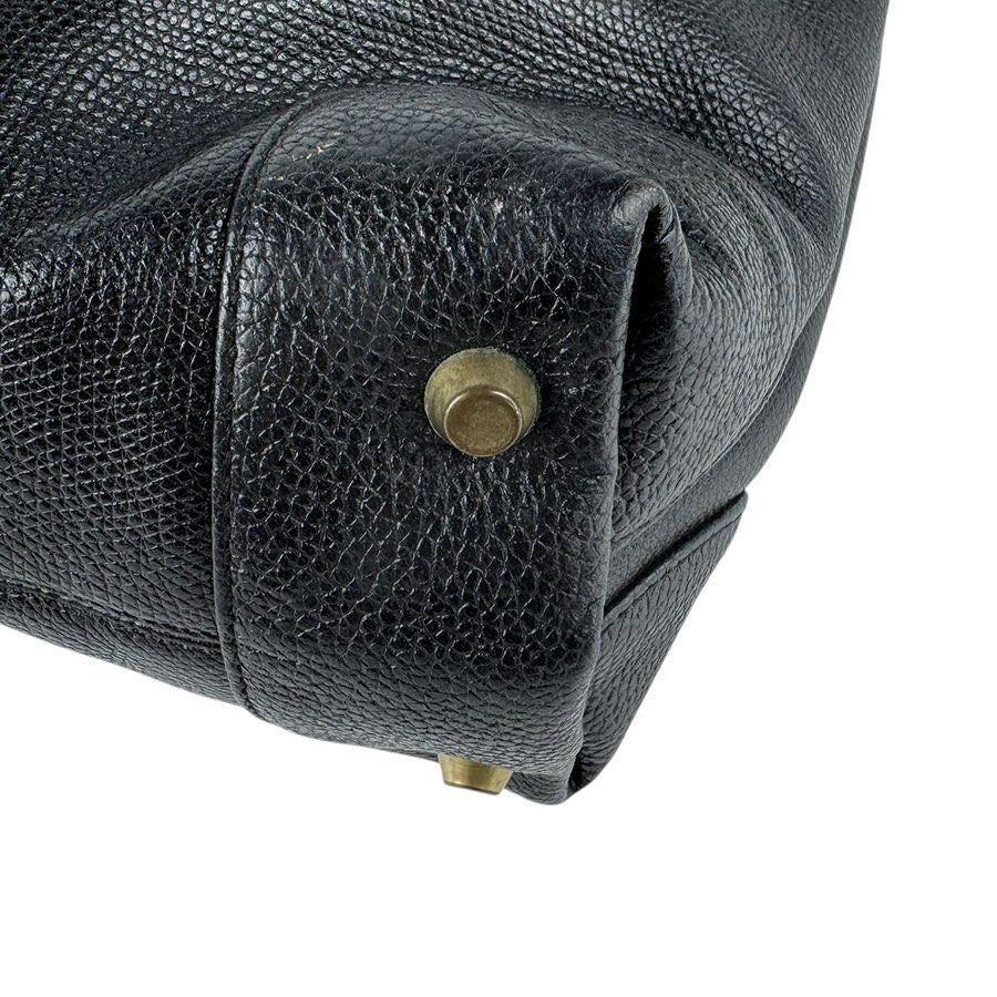 GIVENCHY Hand Bag Tote Purse 4G Leather Black Authentic