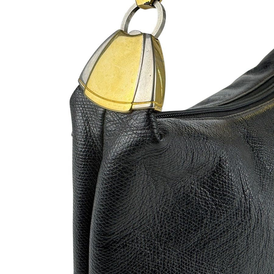 GIVENCHY Hand Bag Tote Purse 4G Leather Black Authentic