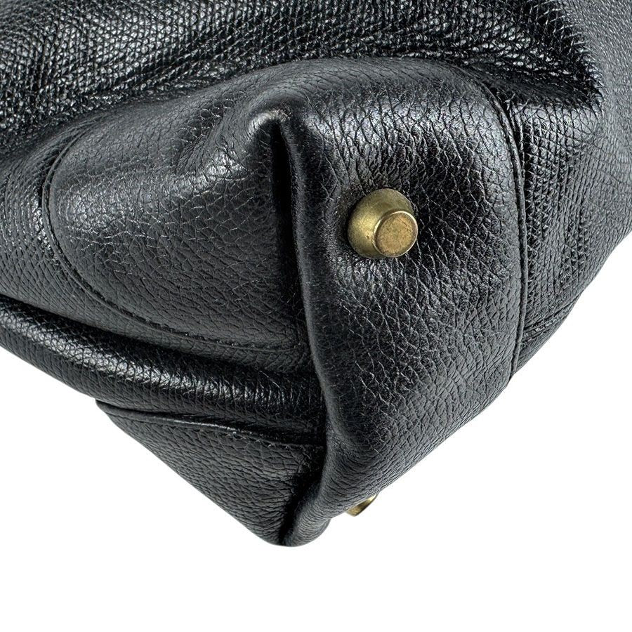 GIVENCHY Hand Bag Tote Purse 4G Leather Black Authentic