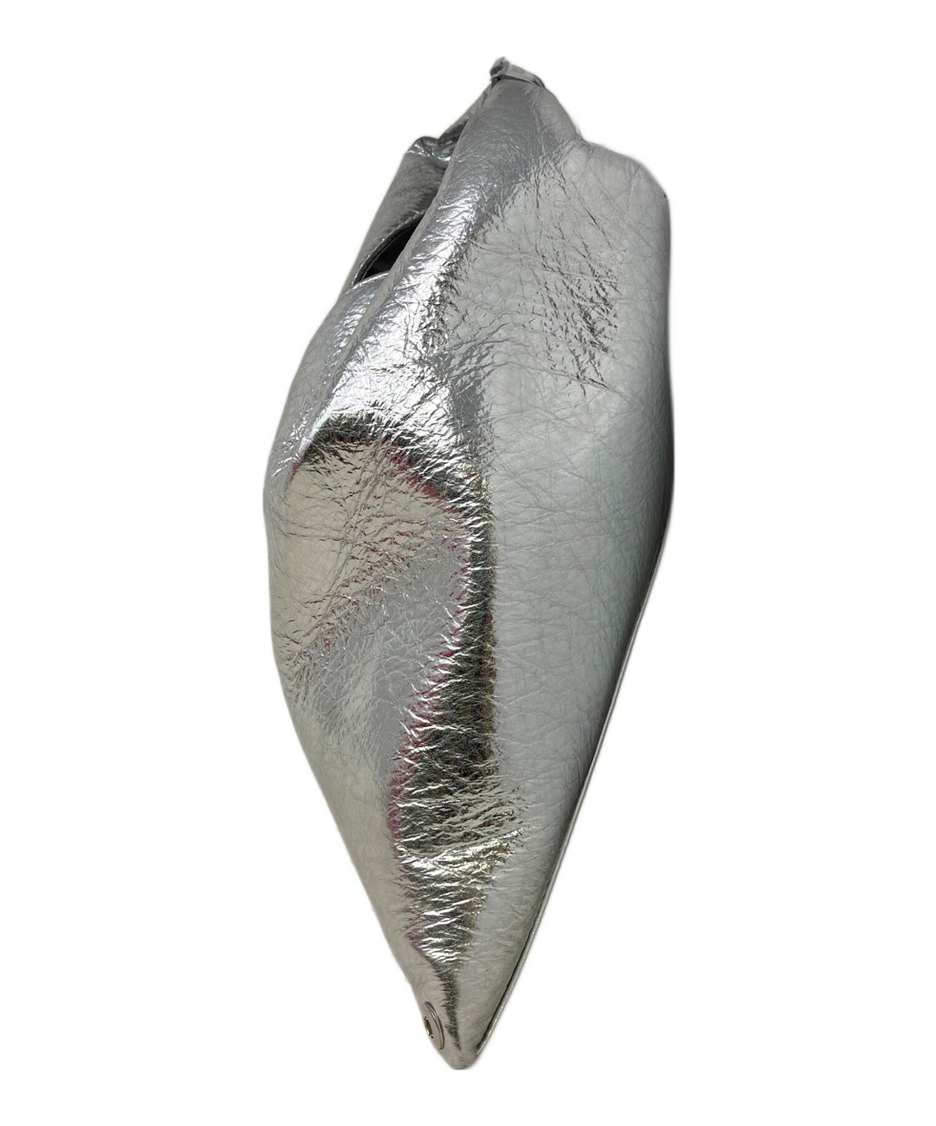 MM6 Maison Margiela Hand Bag Tote Purse Silver Authentic