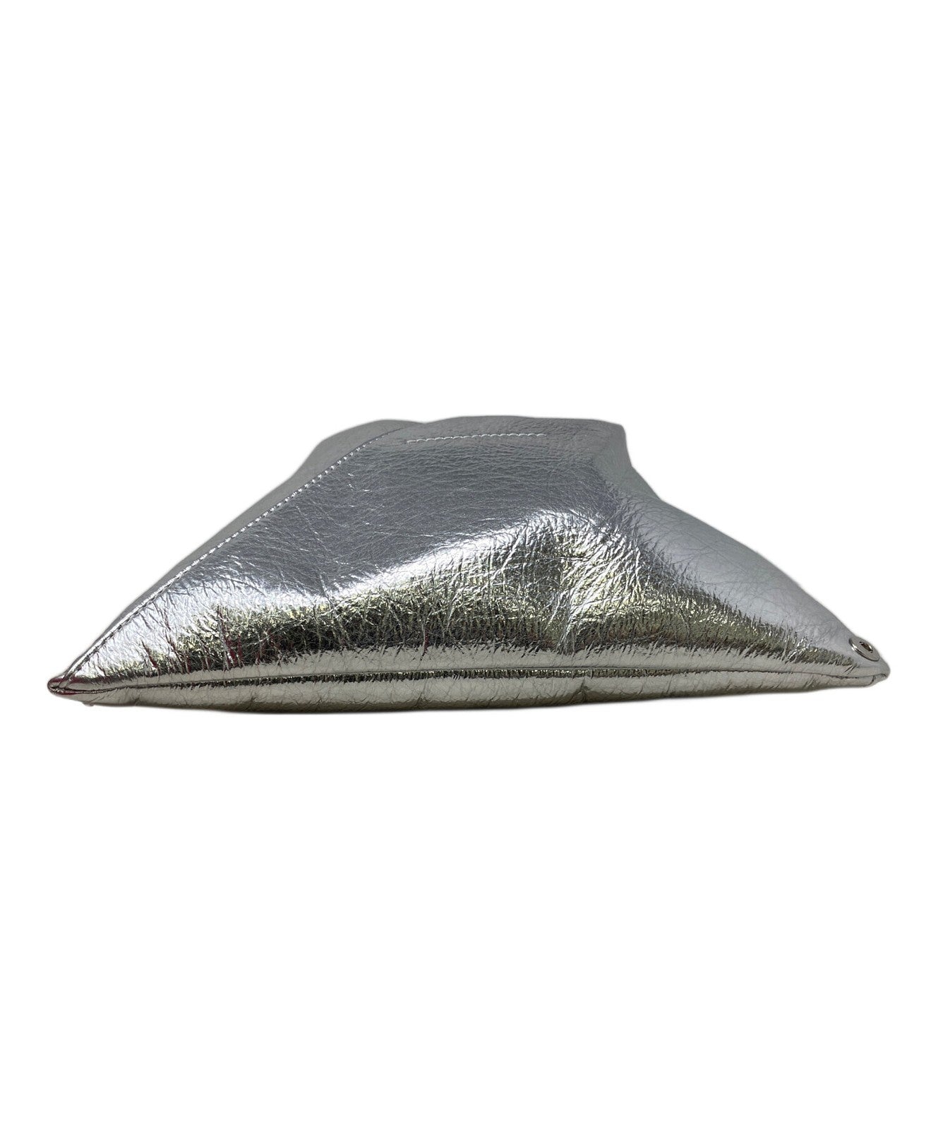 MM6 Maison Margiela Hand Bag Tote Purse Silver Authentic