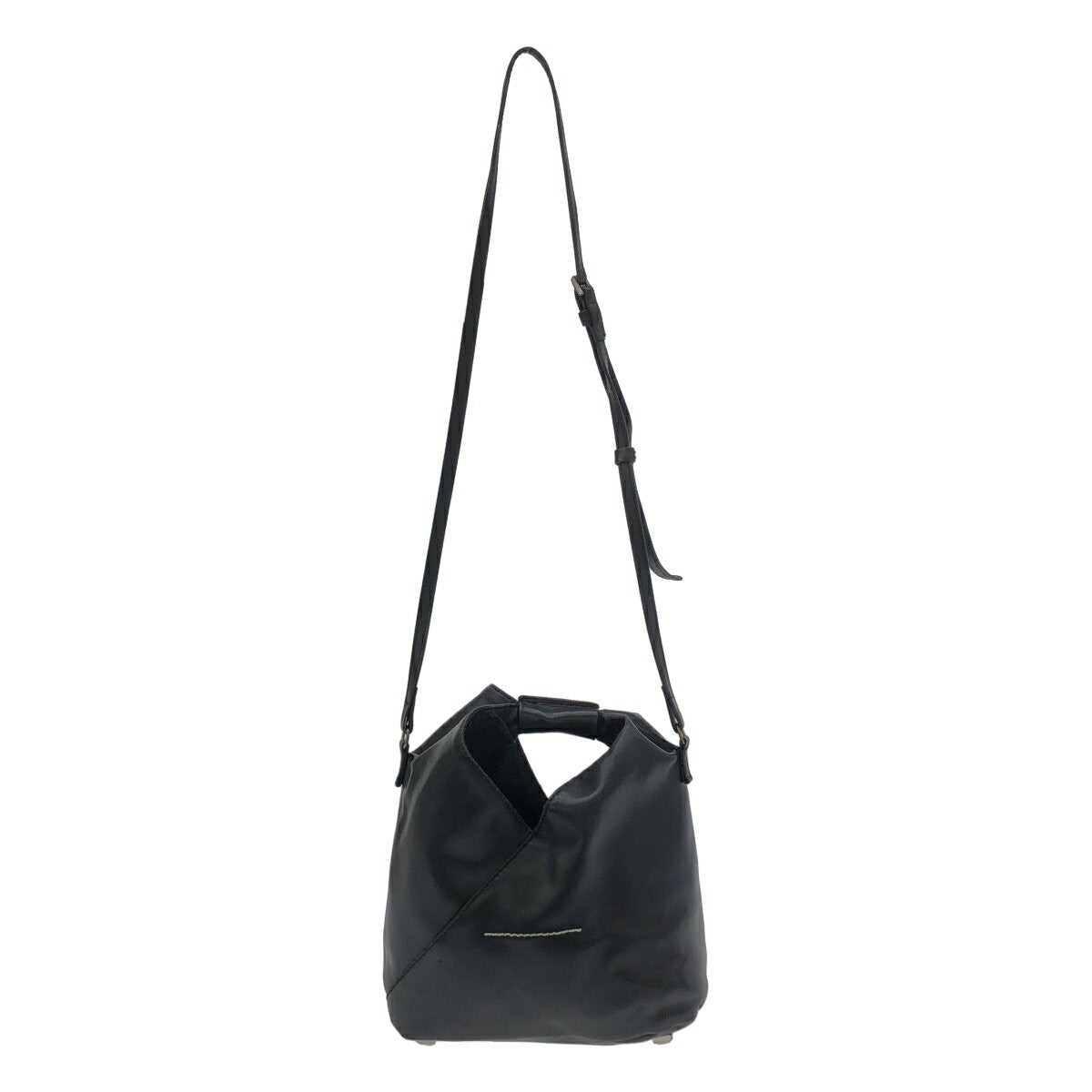 MM6 Maison Margiela Shoulder Bag Purse Japanese Black Authentic