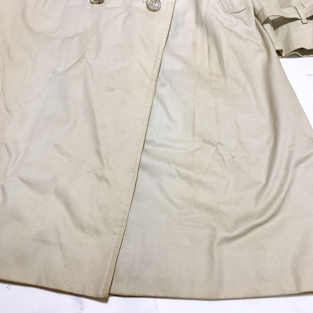 BURBERRY BLUE LABEL Coat Nova Check Asian fit L 40 US size M Beige Authentic
