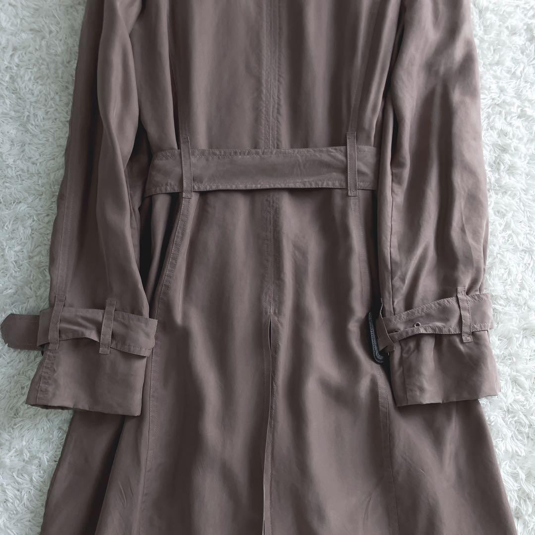 BURBERRY LONDON Coat Asian fit L 40 US size M Pink Authentic