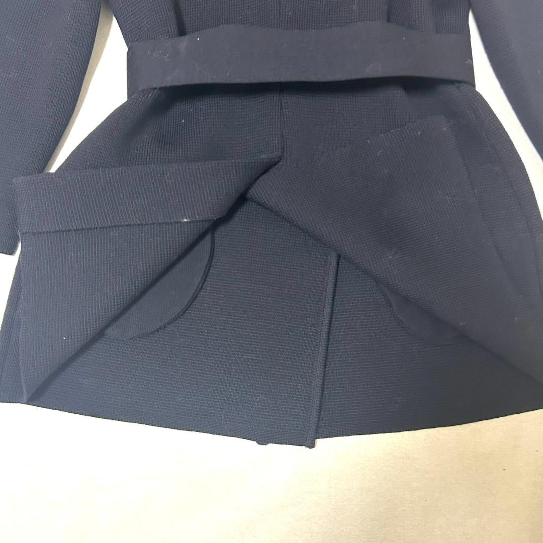 FENDI Coat FF Asian fit XL 42 US size L Navy Authentic