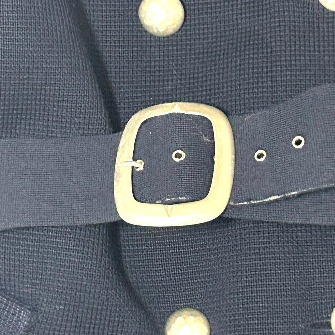 FENDI Coat FF Asian fit XL 42 US size L Navy Authentic