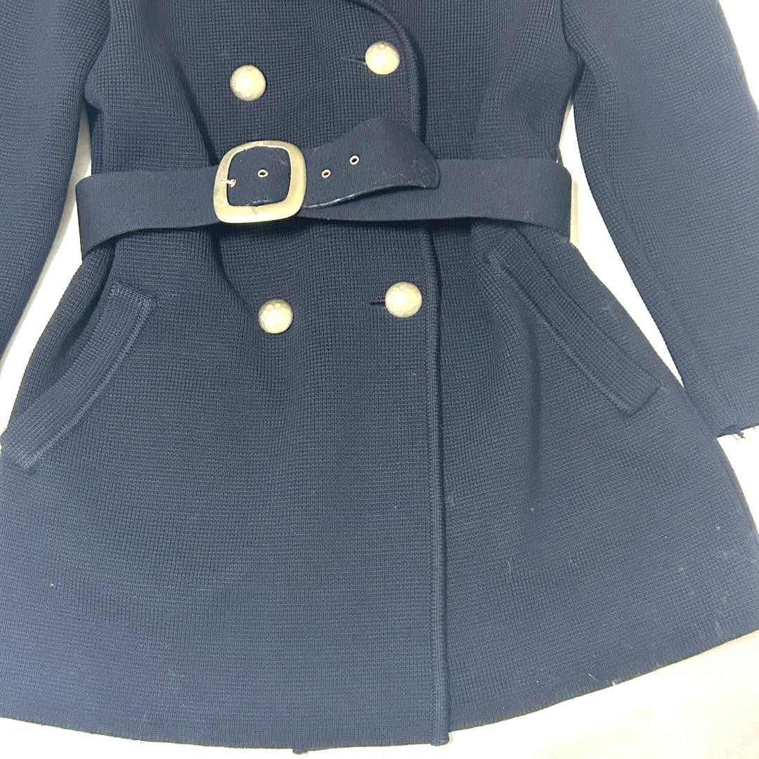 FENDI Coat FF Asian fit XL 42 US size L Navy Authentic