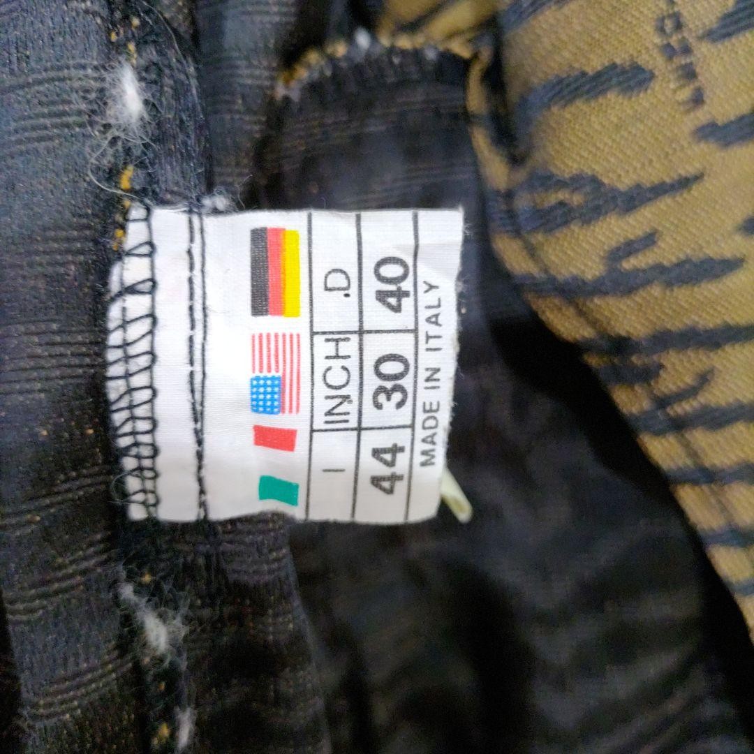FENDI Jacket FF Zebra Asian fit L US size M Beige Black Authentic