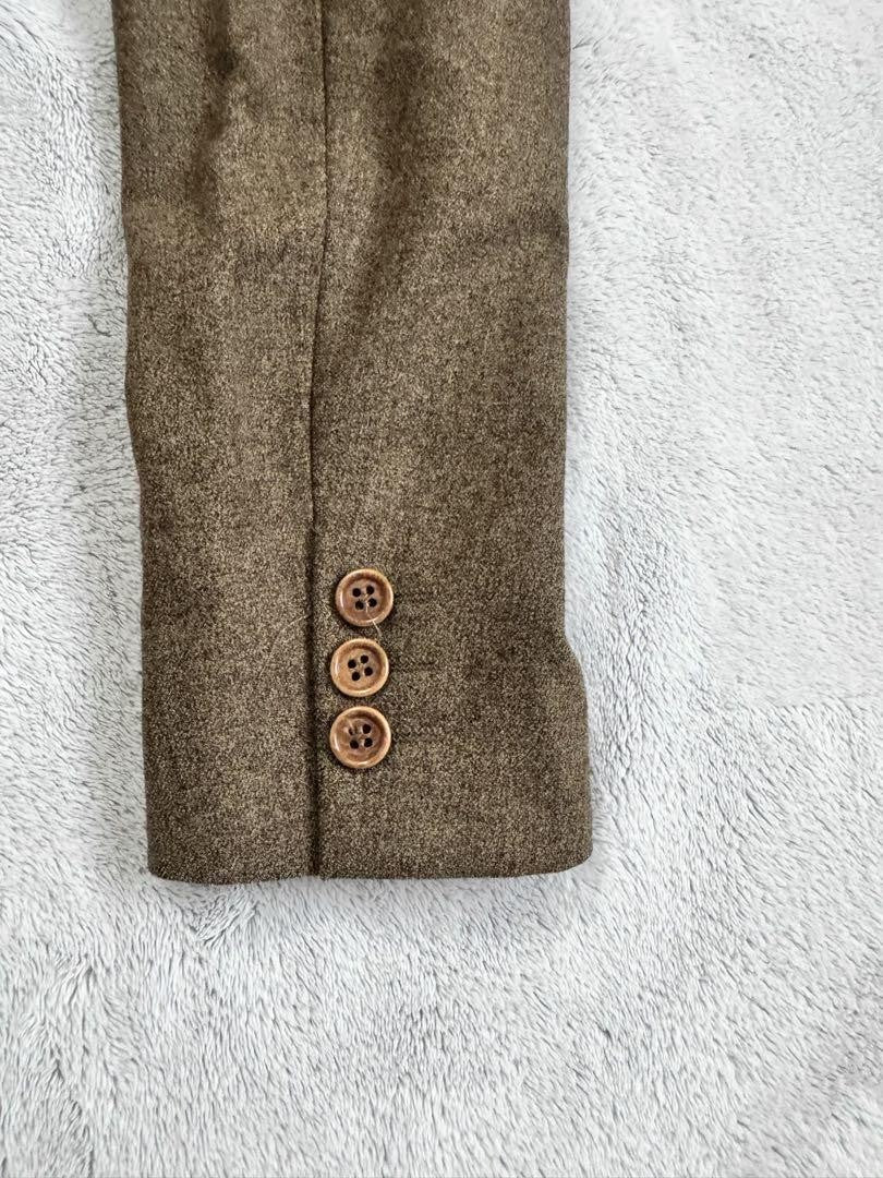 Max Mara Jacket Asian fit XL 42 US size L Brown Authentic