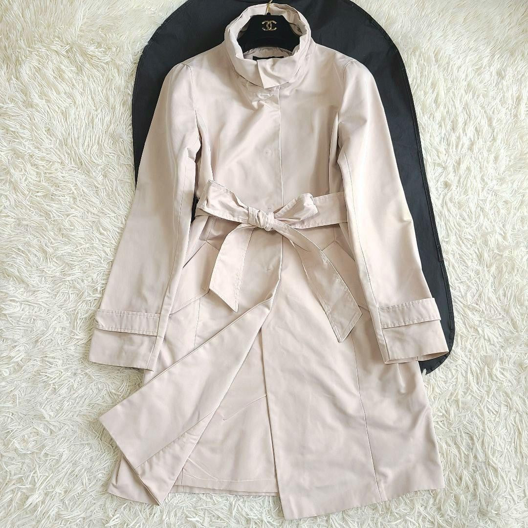 MAX&Co. Trench Coat Asian fit L 40 US size M Light Beige Authentic