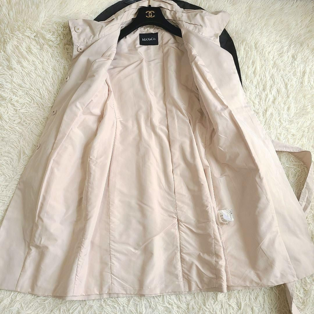 MAX&Co. Trench Coat Asian fit L 40 US size M Light Beige Authentic