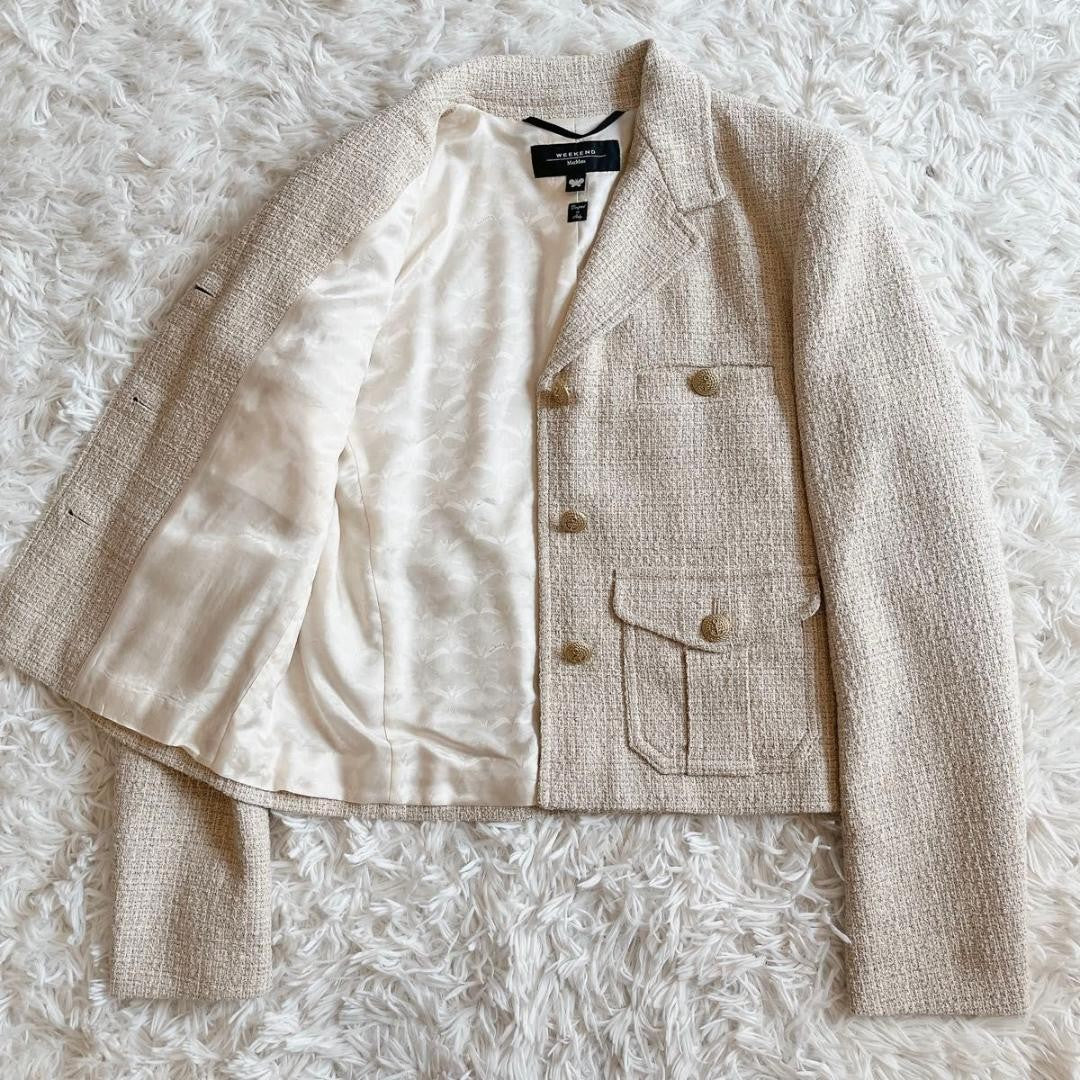 Weekend Max Mara Jacket Asian fit S 36 US size XS Authentic