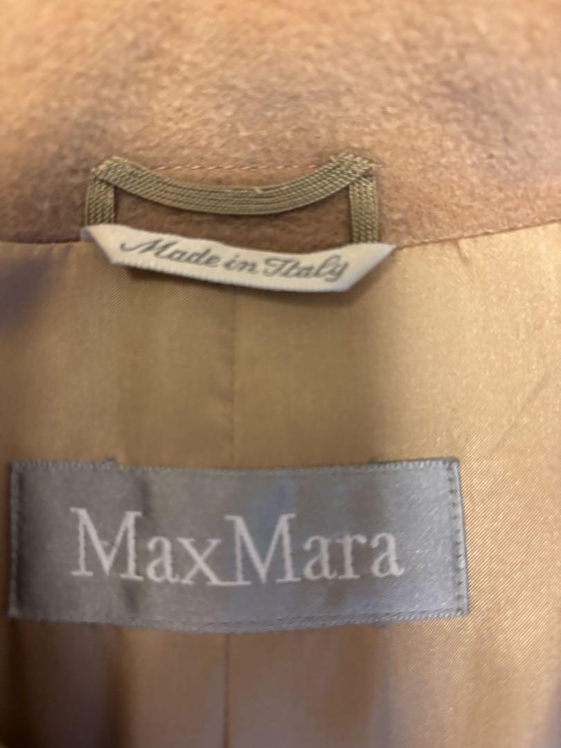 Max Mara Coat Asian fit M 38 US size S Camel Authentic