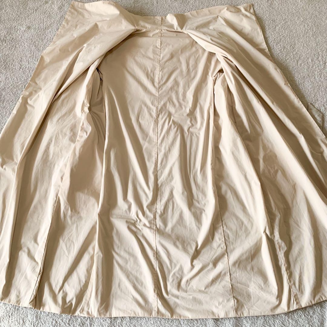 Max Mara Trench Coat Asian fit S 36 US size XS Beige Authentic