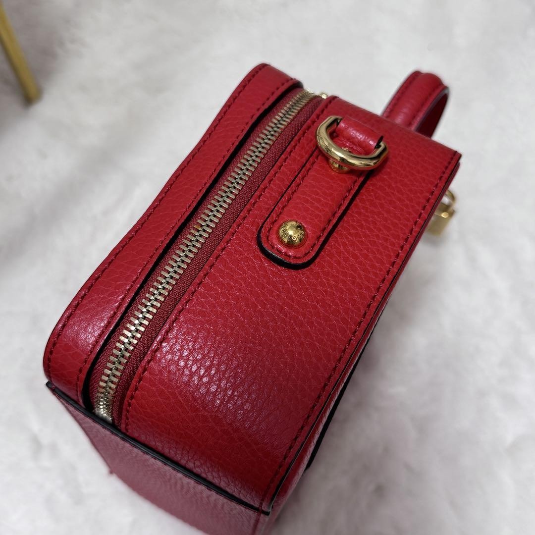 Dolce & Gabbana Hand Bag Tote Purse Red Authentic
