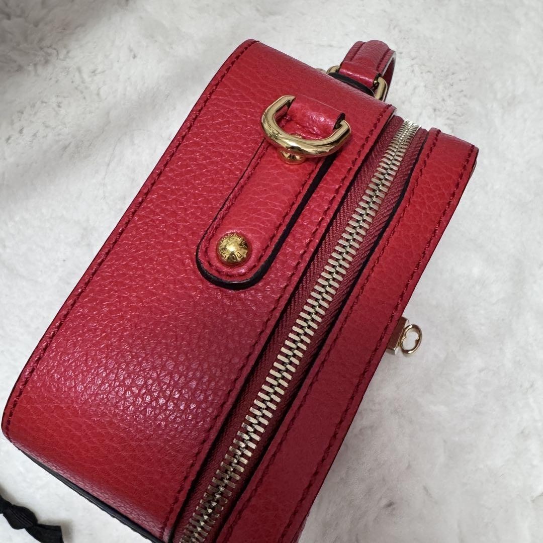 Dolce & Gabbana Hand Bag Tote Purse Red Authentic