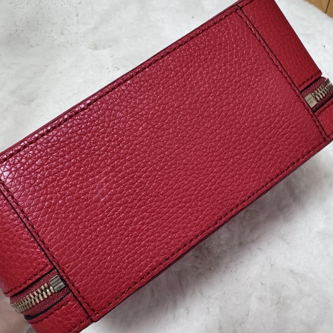 Dolce & Gabbana Hand Bag Tote Purse Red Authentic