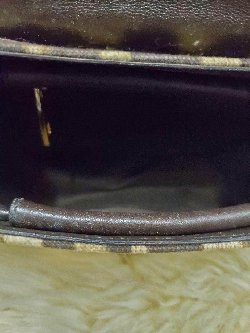 Dolce & Gabbana Shoulder Bag Purse Leopard Brown Beige Authentic