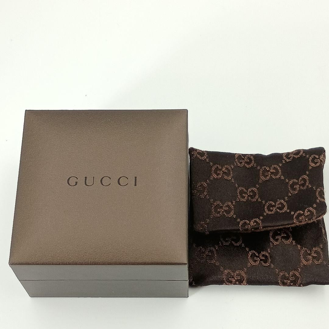 GUCCI Earrings Hoop Silver 925 Women Accessory Authentic