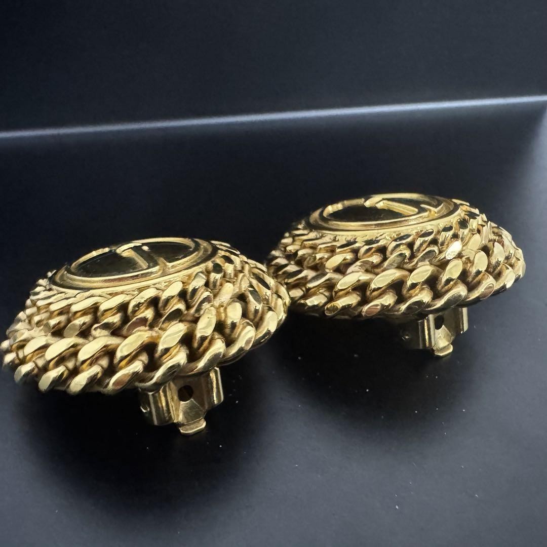 GUCCI Earrings Gold Women Accessory Authentic
