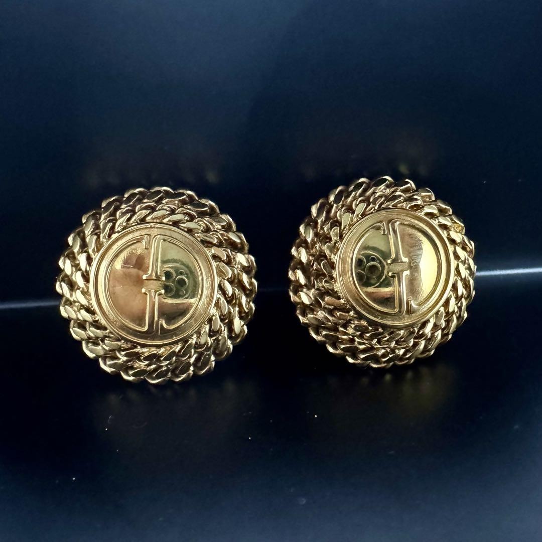 GUCCI Earrings Gold Women Accessory Authentic