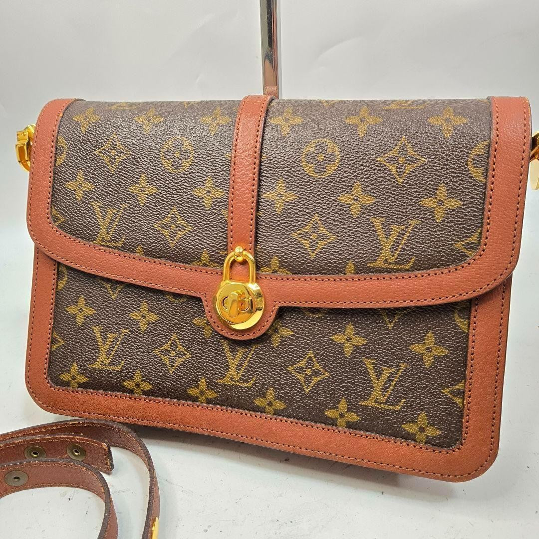 Louis Vuitton Shoulder Bag Purse Monogram Authentic