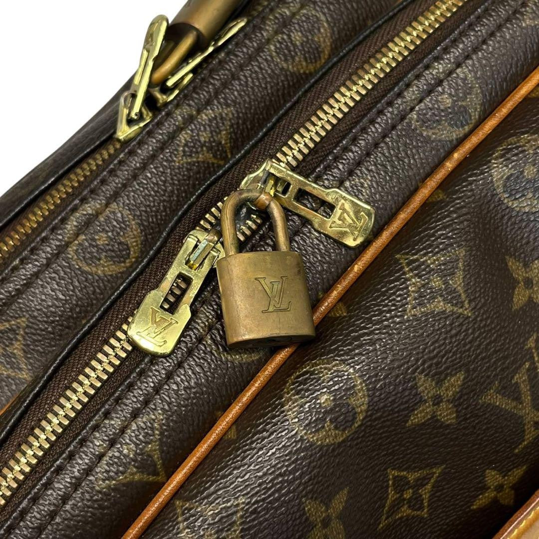 Louis Vuitton Shoulder Bag Purse Monogram M45252 PVC Leather Brown Authentic