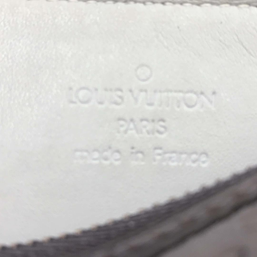 Louis Vuitton Accessory Pouch Hand Bag Tote Purse Monogram Patent Leather Black