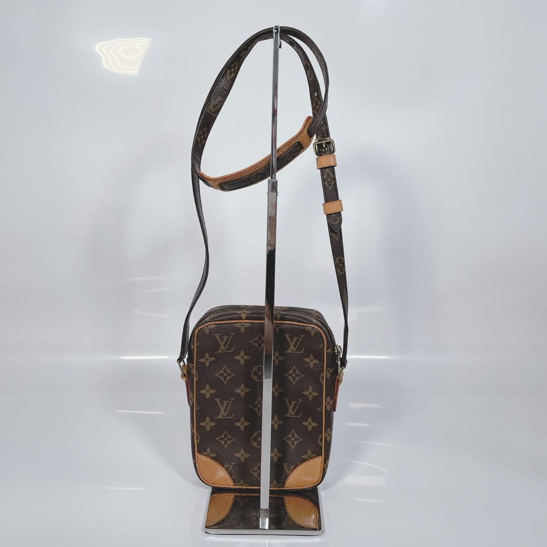 Louis Vuitton Shoulder Bag Purse Monogram Brown Authentic