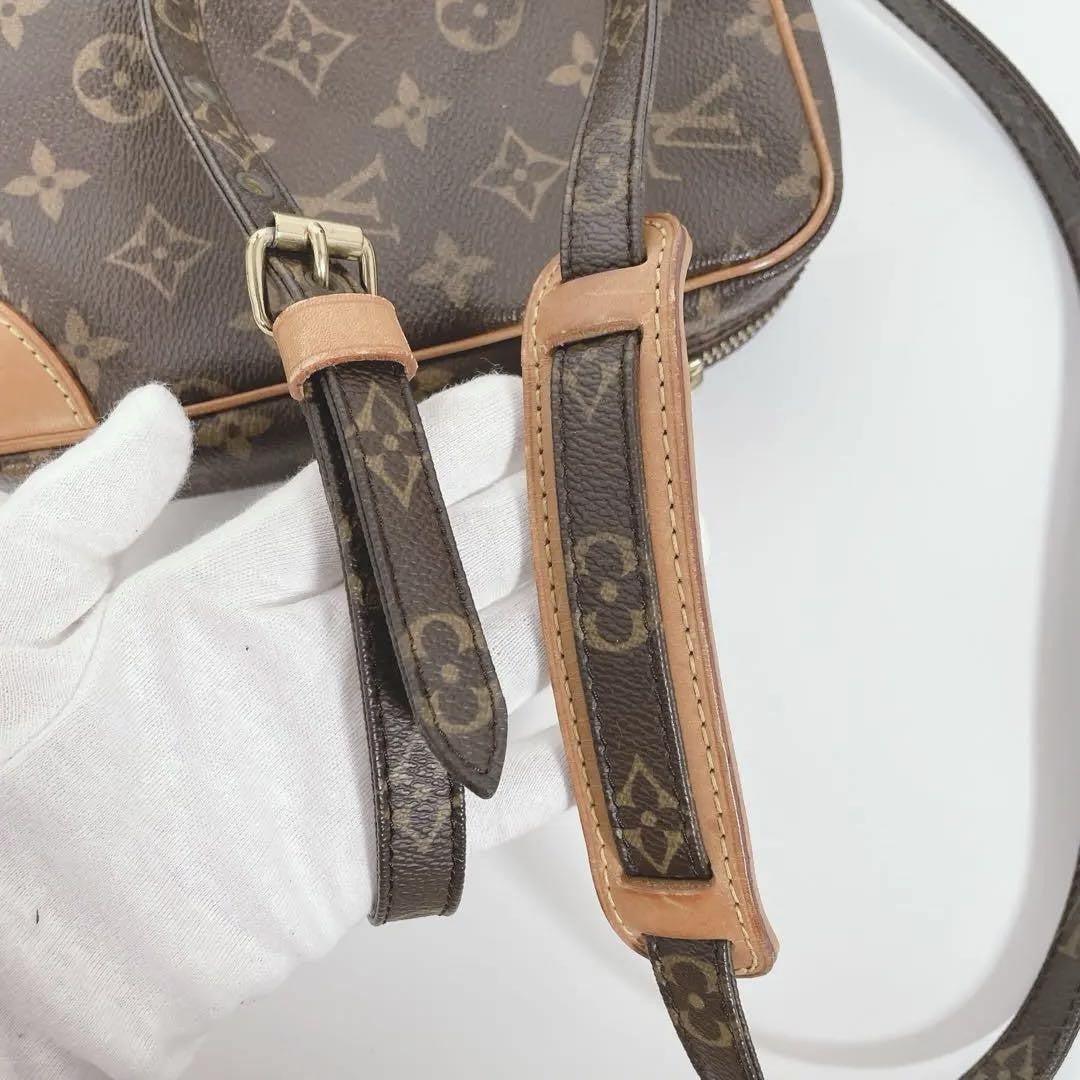 Louis Vuitton Shoulder Bag Purse Monogram Brown Authentic