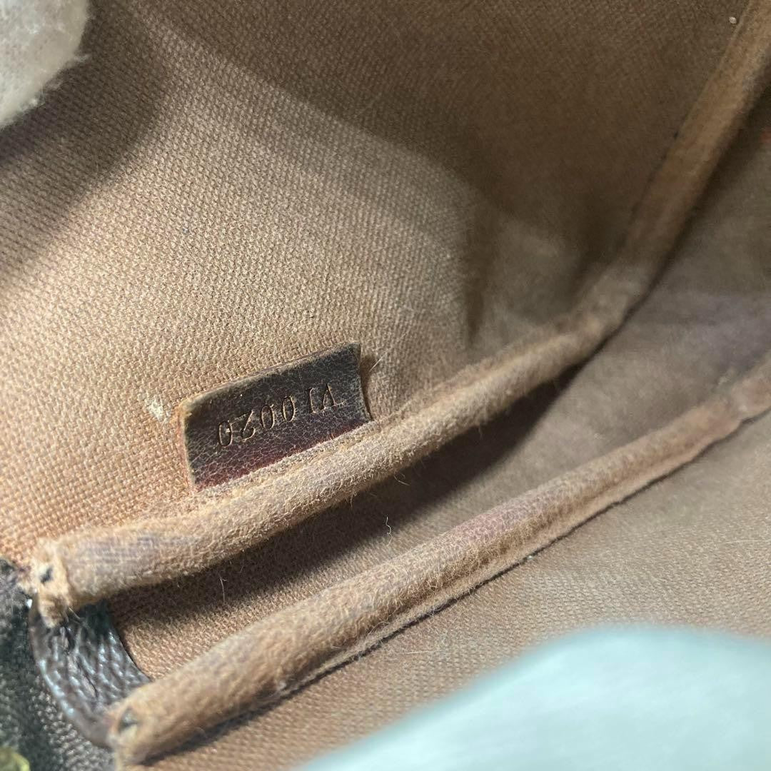 Louis Vuitton Hand Shoulder Bag Tote Purse Monogram Brown Authentic
