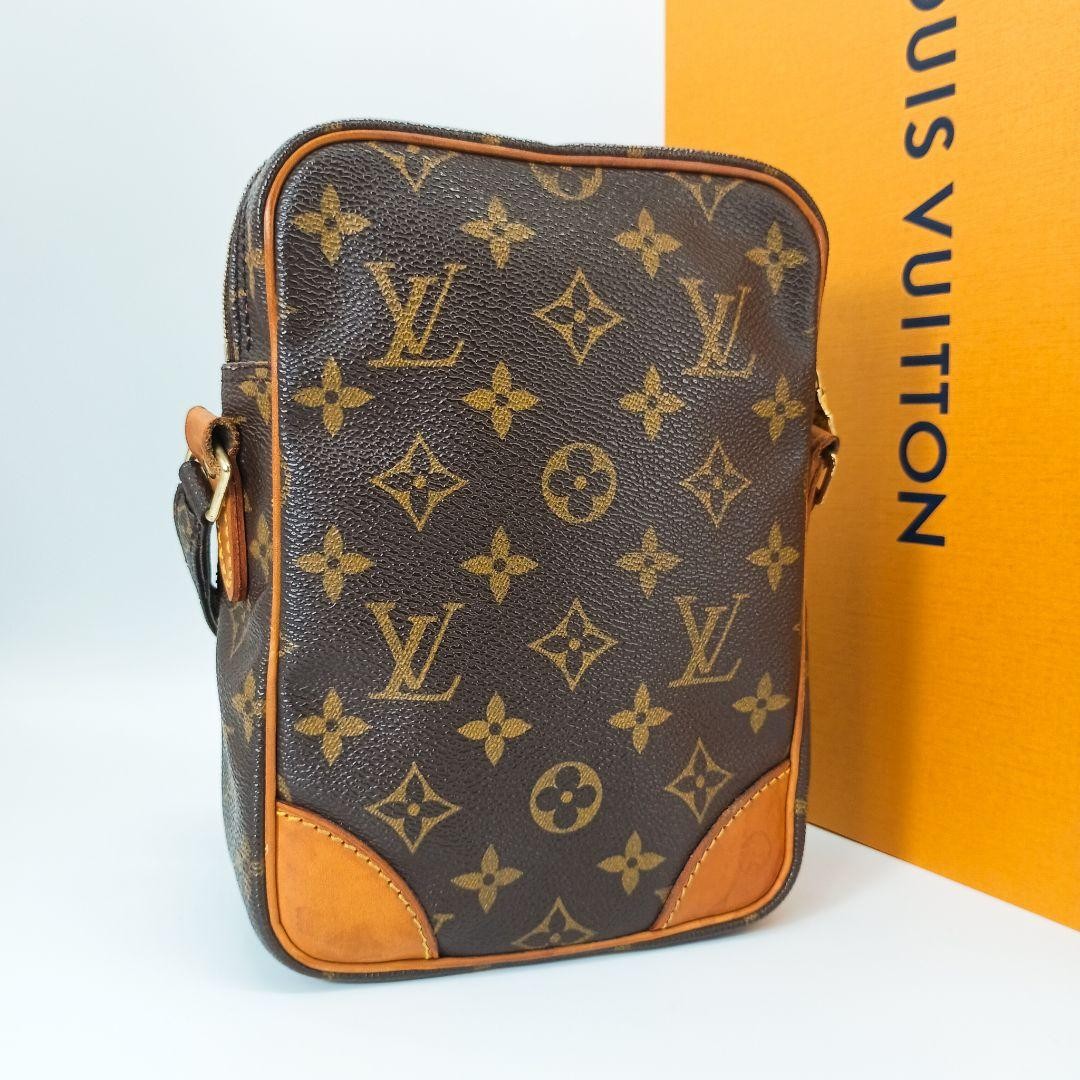 Louis Vuitton Shoulder Bag Purse Monogram M45236 PVC Brown Authentic