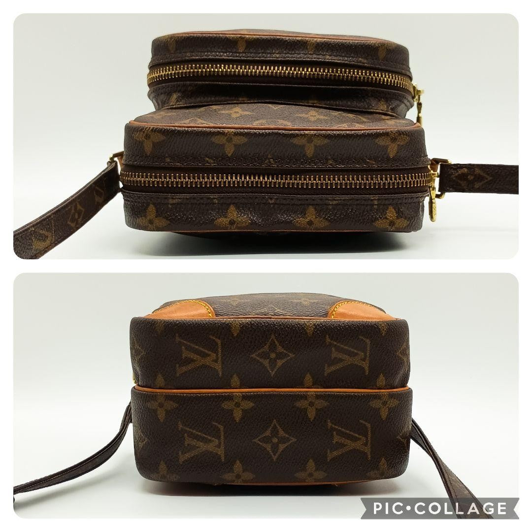 Louis Vuitton Shoulder Bag Purse Monogram M45236 PVC Brown Authentic