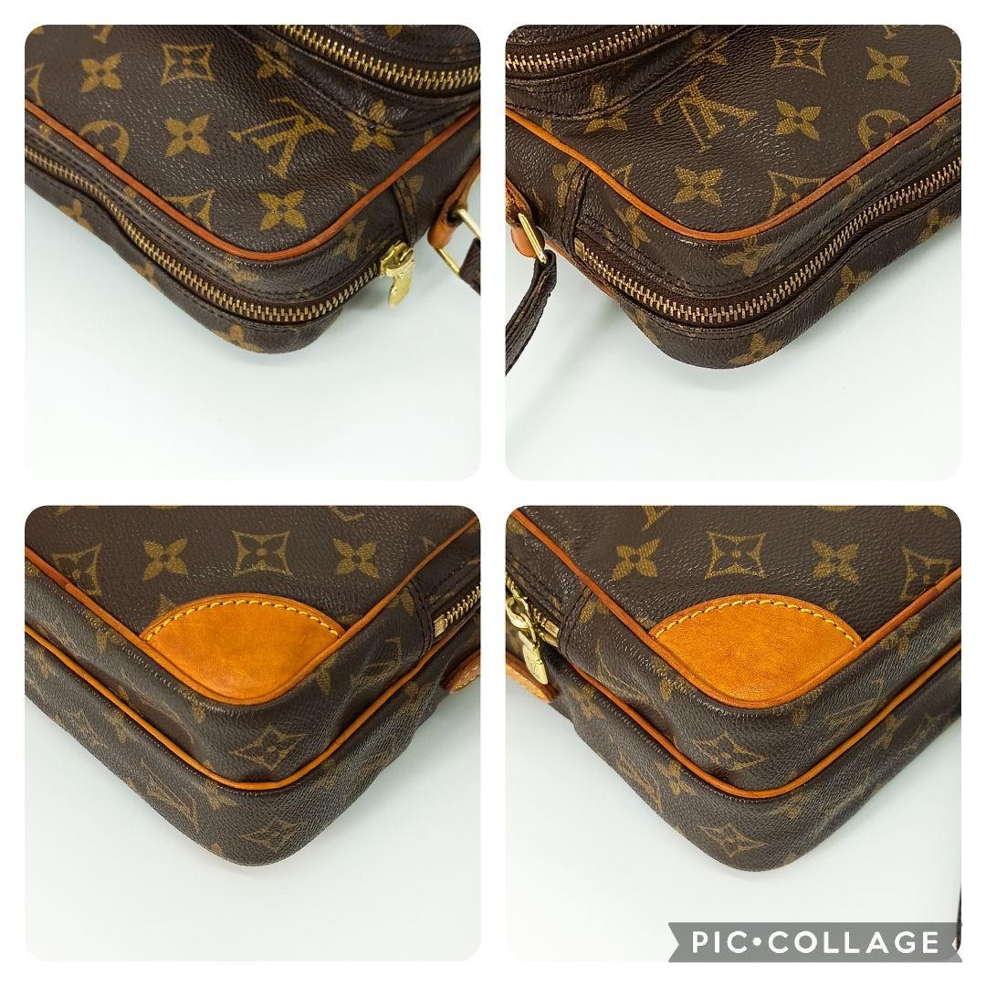 Louis Vuitton Shoulder Bag Purse Monogram M45236 PVC Brown Authentic