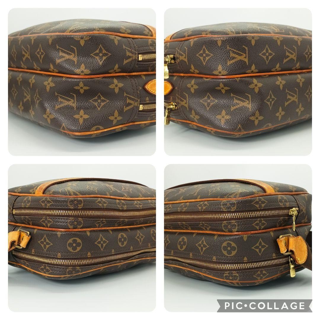 Louis Vuitton Shoulder Bag Purse Monogram M45254 PVC Brown Authentic