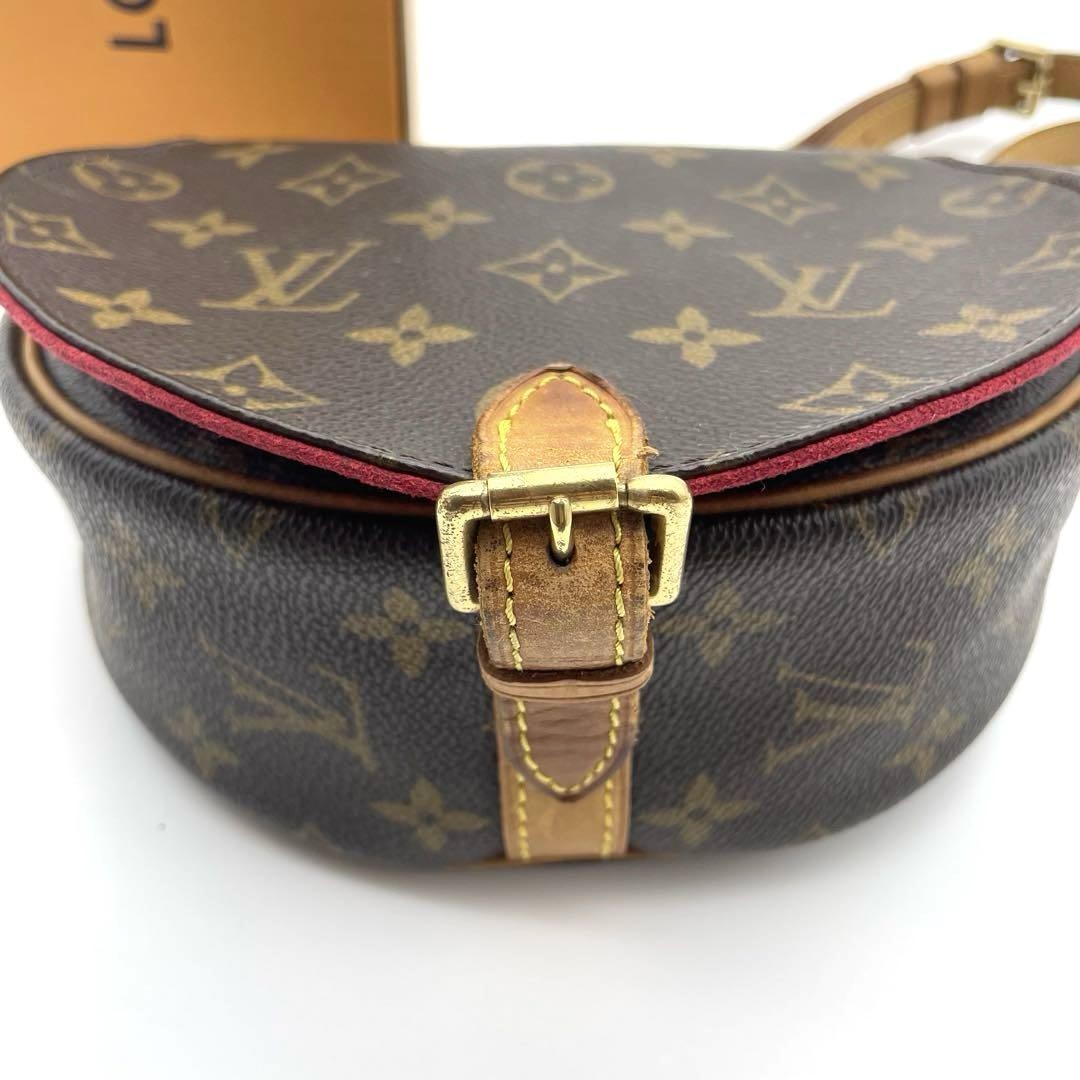 Louis Vuitton Shoulder Bag Purse Monogram M51179 Red Authentic