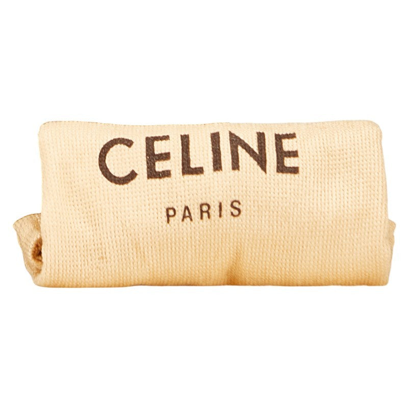 CELINE Clutch Bag Second Bag Macadam PVC Leather Brown Authentic