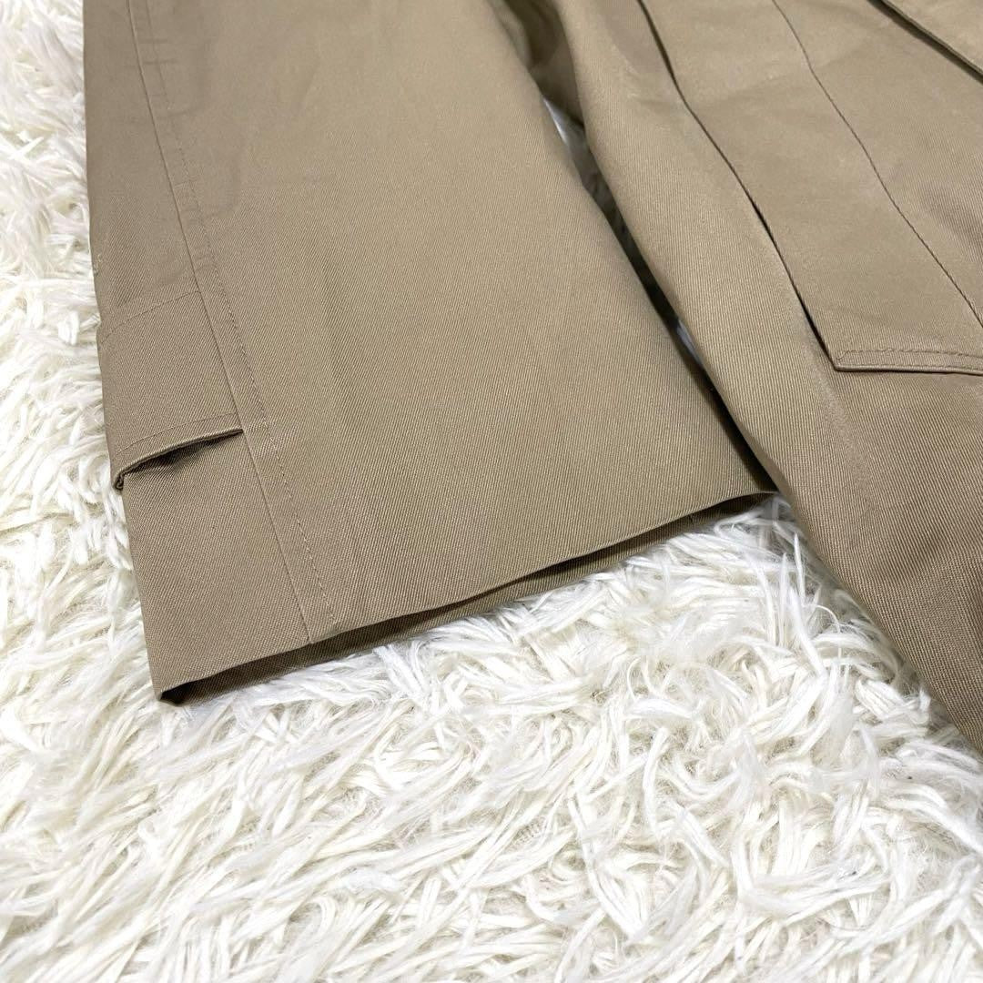 Aquascutum Trench Coat Club Check FREE SIZE Beige Authentic