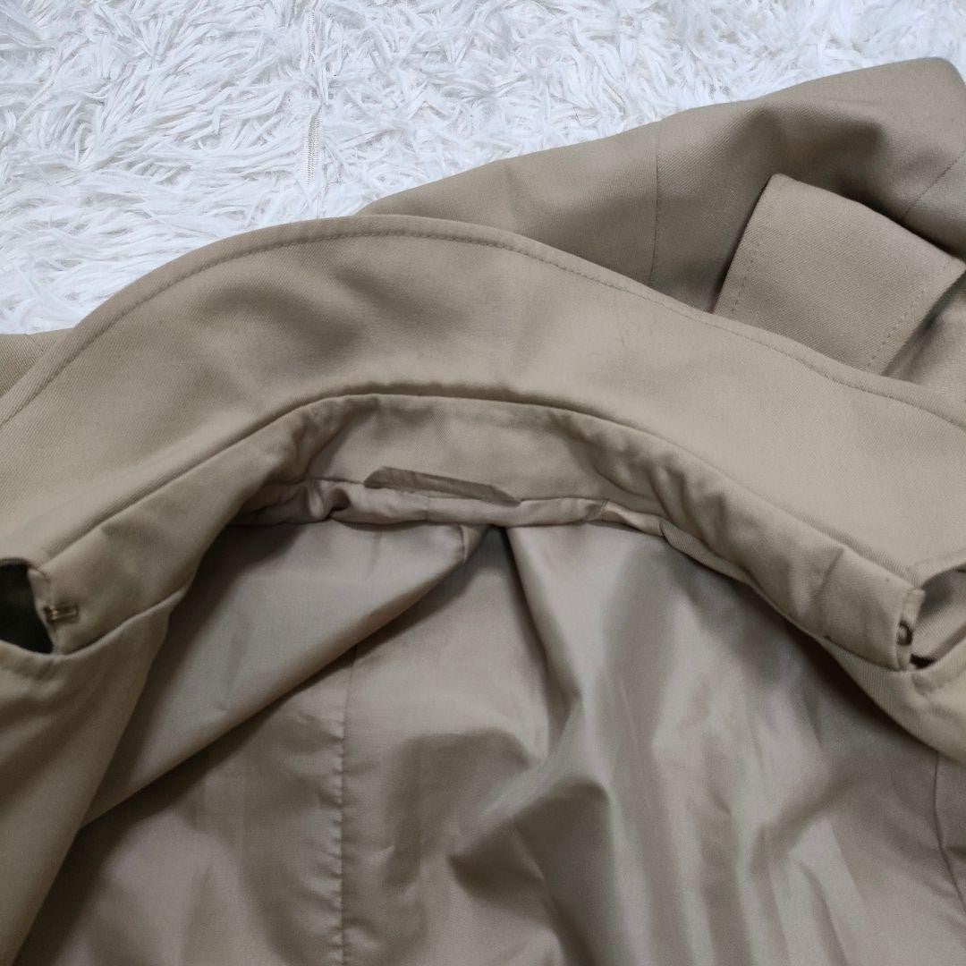 Aquascutum Trench Coat Asian fit M US size S Beige Authentic