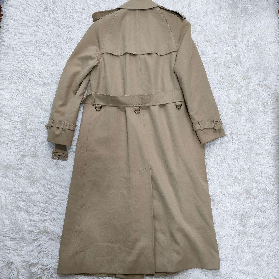 Aquascutum Trench Coat Asian fit M US size S Beige Authentic