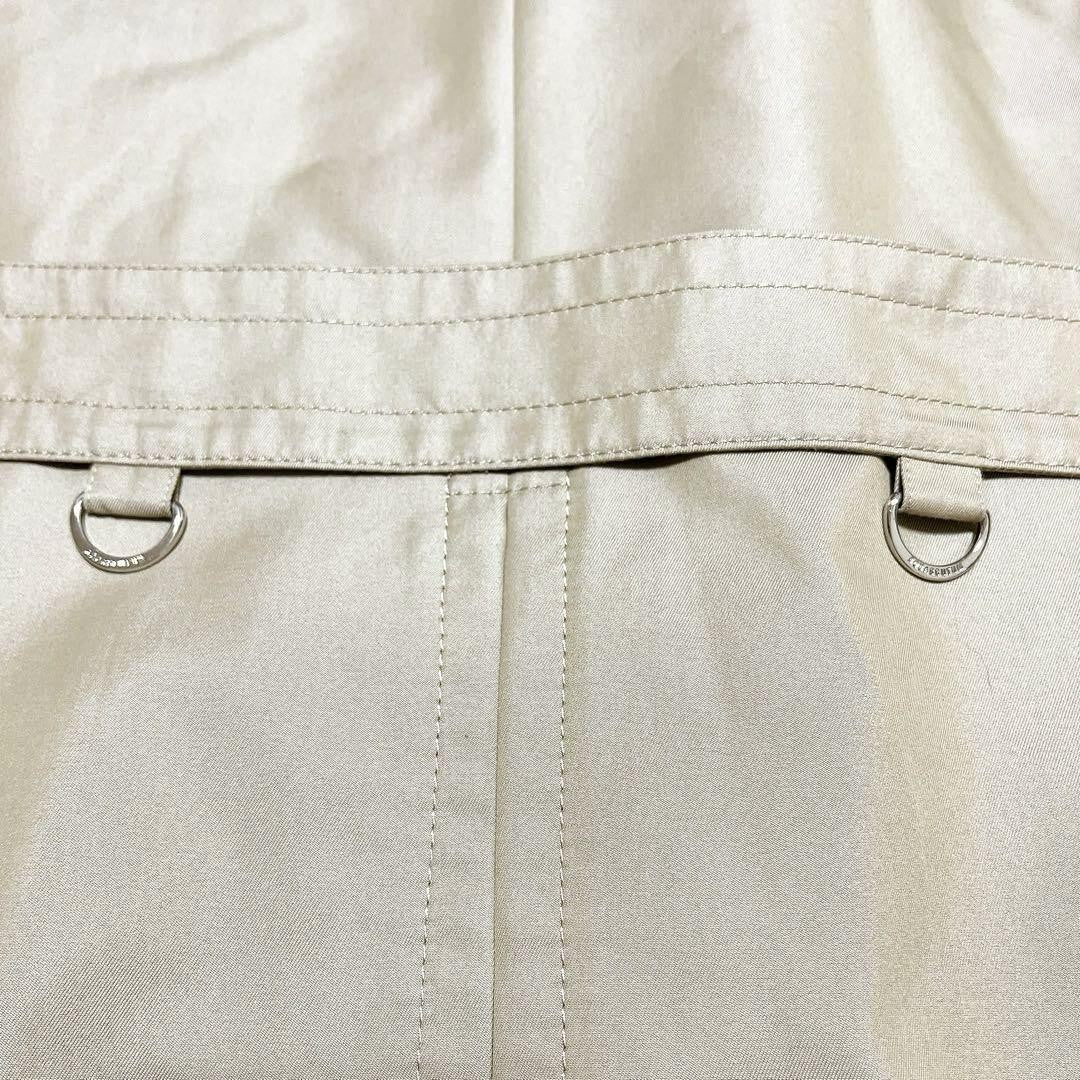 Aquascutum Trench Coat Club Check Asian fit M US size S Beige Authentic