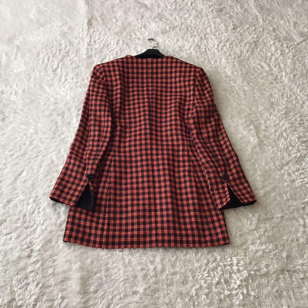 Christian Dior Jacket Asian fit L US size M Red Black Authentic