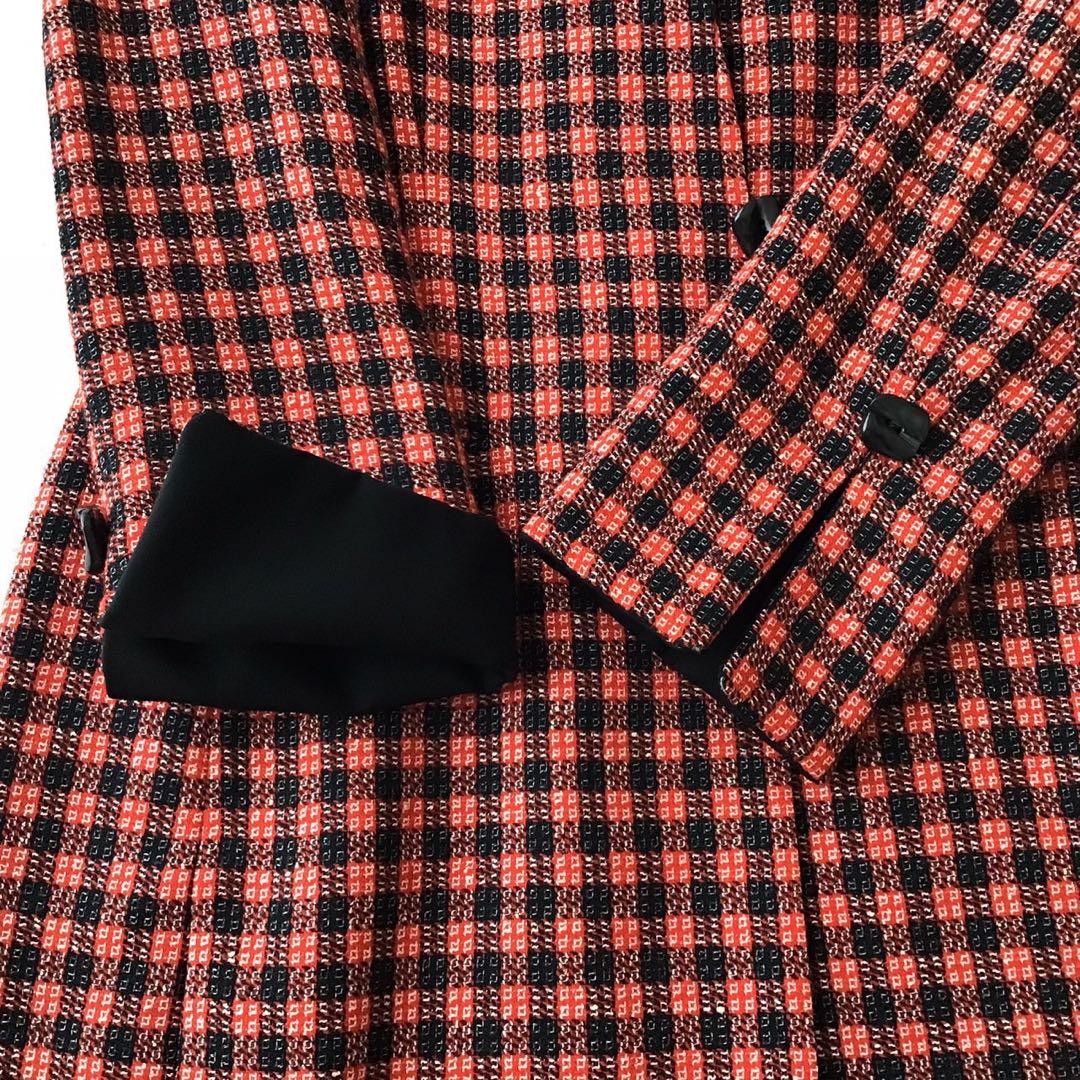 Christian Dior Jacket Asian fit L US size M Red Black Authentic