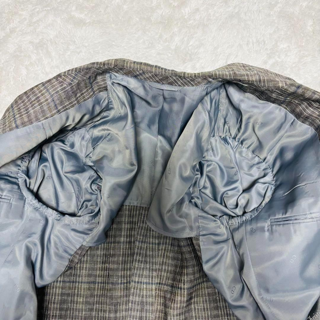 Christian Dior MONSIEUR Tailored Jacket Asian fit M US size S Gray Authentic