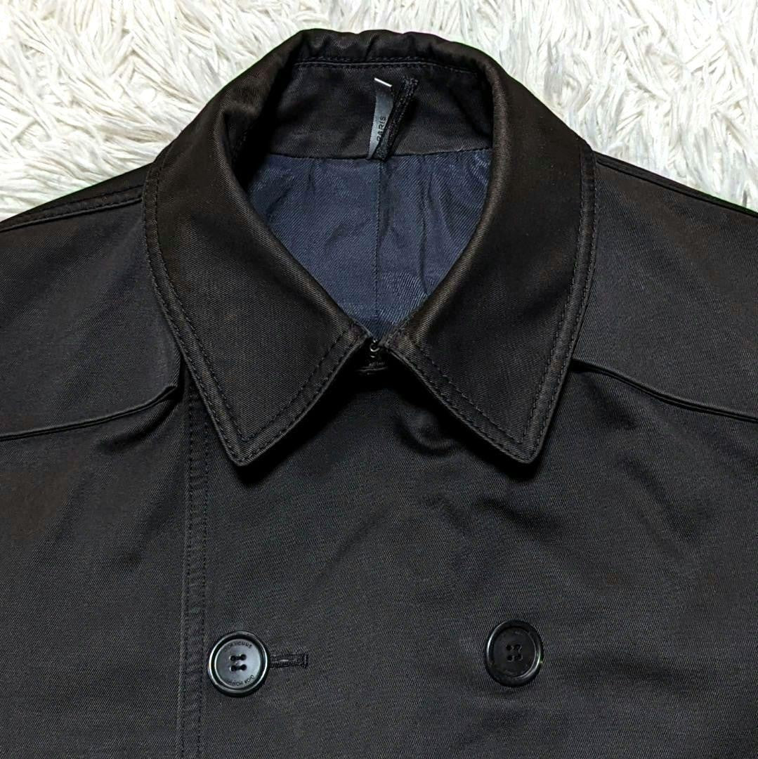 Dior Homme Trench Coat Asian fit M US size S Black Authentic