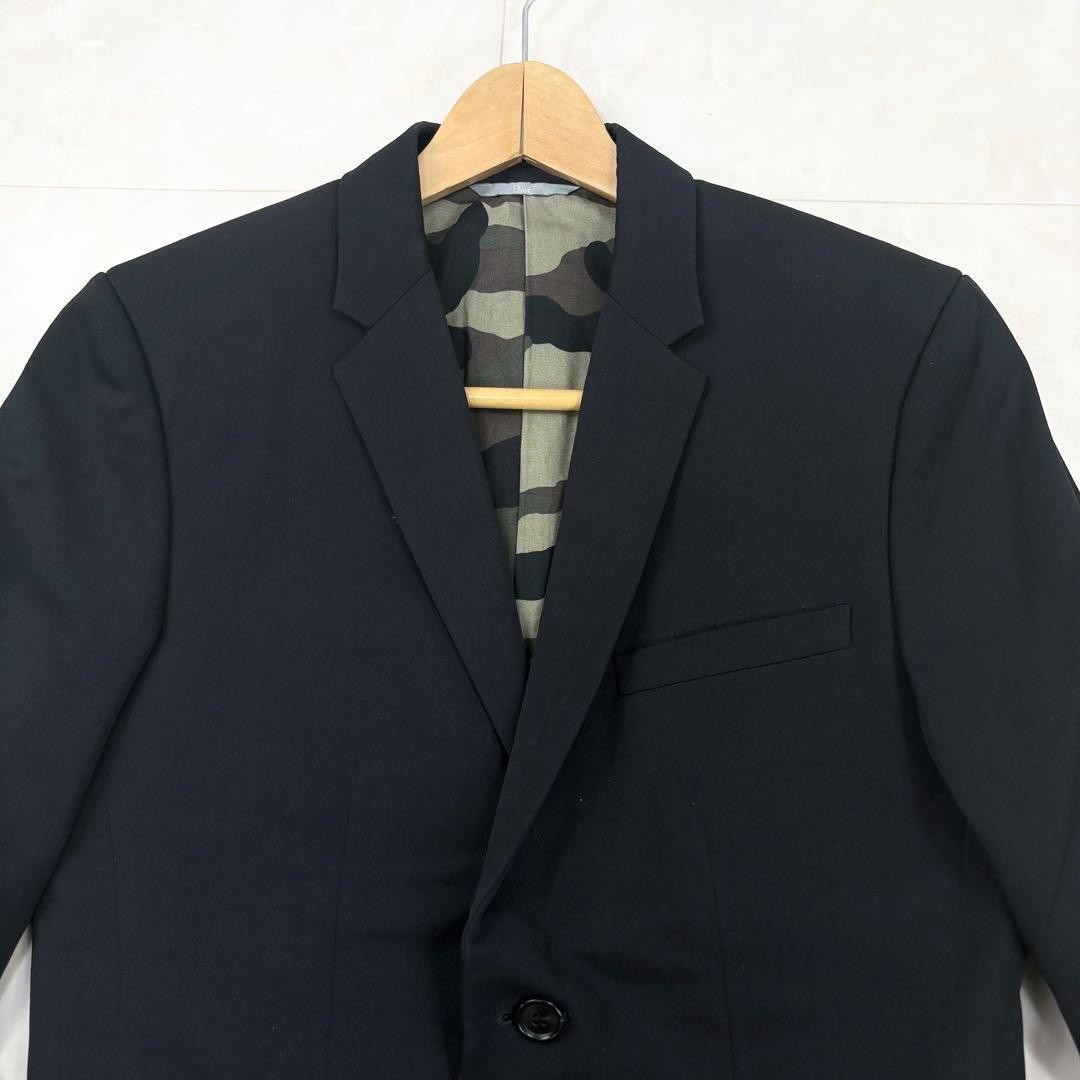 Dior Homme Tailored Jacket Asian fit S US size XS Black Authentic