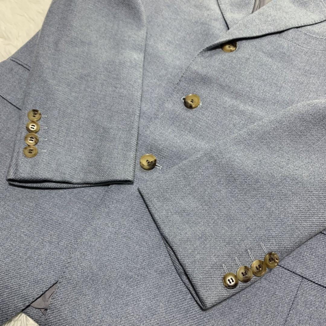 Christian Dior Tailored Jacket Asian fit M US size S Light Blue Authentic